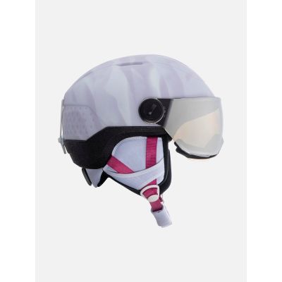 3. ROSSIGNOL Whoopee Visor IMPACTS Ski Helmet, White