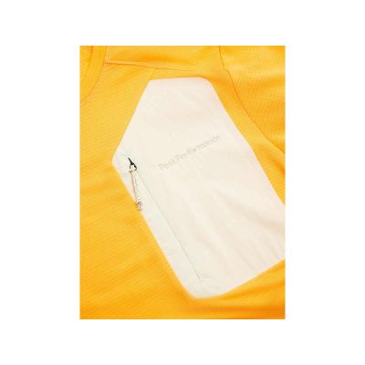 3. PEAK PERFORMANCE M Freelight Polartec Grid Crew, orange