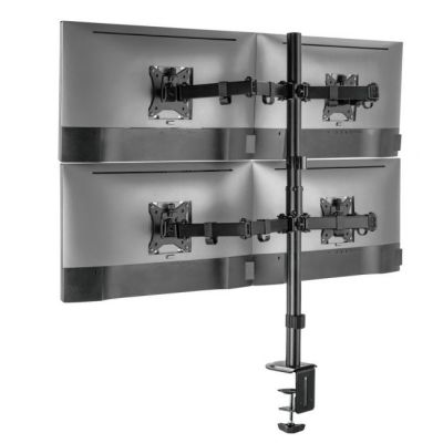 7. Table mount 17"-32"/4TFT 360° H.verst. 9Kg black lite