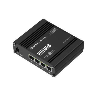 2. Teltonika RUTM08 Gigabit Ethernet Router Black