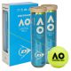 Dunlop Australian Open Tennis Ball 2x4 pcs