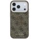 3. Guess 4G & Big Resin Logo Case for iPhone 17 Pro Max / 18 Pro Max - Brown