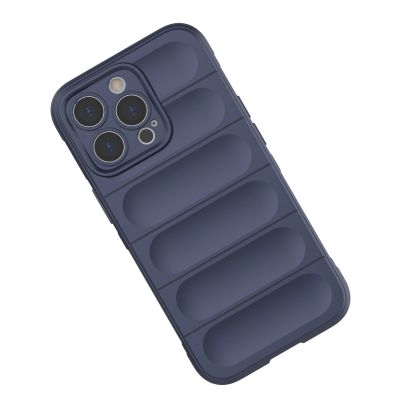 22. Magic Shield Case for iPhone 13 Pro flexible armored cover light blue