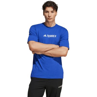 Men's adidas Terrex Classic Logo T-shirt blue JF9146