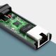 6. Ugreen external network adapter RJ45 - USB Type C (1000 Mbps / 1 Gbps) Gigabit Ethernet gray (CM199)