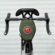 7. Rockbros C52-2 lightweight saddle bag with 250 mAh lighting - green