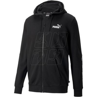 4. Puma ESS + Tape Full-Zip Hoodie TR M 848768 01