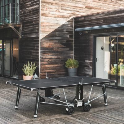 8. Cornilleau Black Code Outdoor 115404 Table Tennis Table