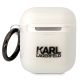 2. Karl Lagerfeld KLA2HNIKTCT AirPods 1/2 cover transparent Karl`s Head
