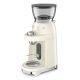 16. Smeg CGF03CREU Coffee Grinder 150W Cream