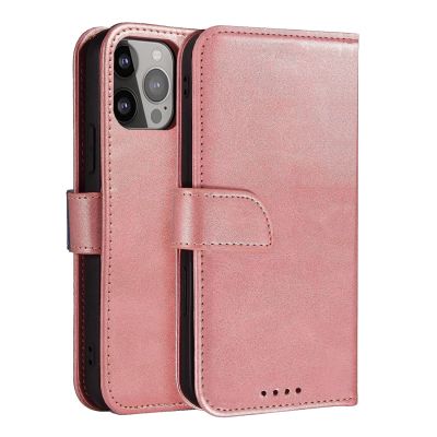 Magnet Case with flap for Samsung Galaxy S25 - pink