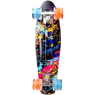 18. PLASTIC SKATEBOARD 22 INCHES ENERO GRAFFITI LED 1030845