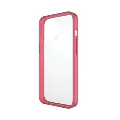5. PanzerGlass ClearCase antibacterial Military Grade certified case for iPhone 13 Pro - transparent pink