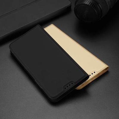 18. Dux Ducis Skin Pro case for Oppo Reno 8 flip cover card wallet stand blue