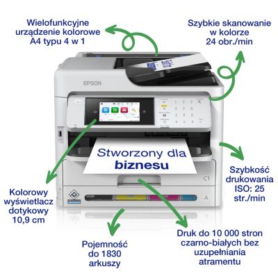 22. EPSON WF-C5890DWF WorkForce Pro multifunction device