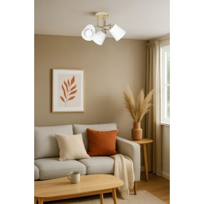 9. Activejet AJE-EMILY 3P GOLD E27 3x40W hanging lamp