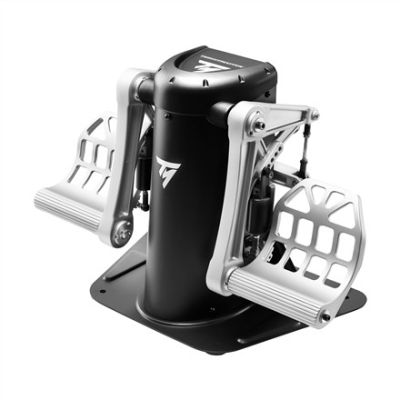 12. Thrustmaster TPR Rudder Black, Silver USB Flight Sim Analog PC