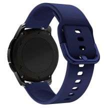 Silicone Strap TYS band for Samsung Galaxy Watch 40 / 41 / 42 / 43 / 44 mm - dark blue