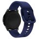 Silicone Strap TYS band for Samsung Galaxy Watch 40 / 41 / 42 / 43 / 44 mm - dark blue