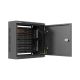 8. LANBERG TPR 10" Installation Cabinet with Mesh Panel 340×340×140, Black (Assembled)