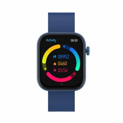7. Denver SWC-185BU Smartwatch / Sports Watch 4.7 cm (1.85") AMOLED Digital 390 x 450 px Touchscreen Blue