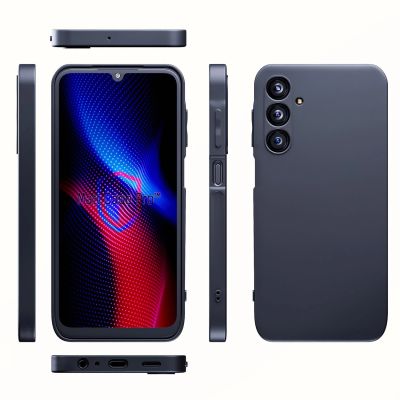 4. 3mk Matt Case Pro for Samsung Galaxy A25 5G - Matte Black