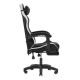 8. TACENS MARS MGC-X FABRIC Black/White - gaming chair