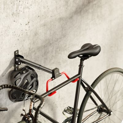 6. MACLEAN BIKE HOLDER / WALL HANGER, HORIZONTAL, STEEL, MAX LOAD 30KG, ANGLE ADJUSTMENT MC-172