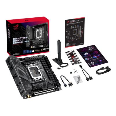 21. ASUS ROG STRIX B860-I GAMING WIFI Intel B860 LGA 1851 (Socket V1) mini ITX