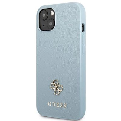 2. Guess GUHCP13MPS4MB iPhone 13 6.1" blue/blue hardcase Saffiano 4G Small Metal Logo