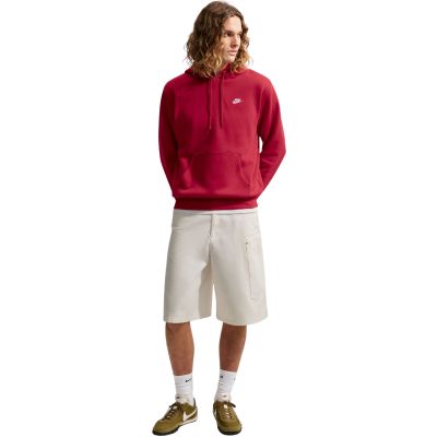 6. Nike Club BB men's sweatshirt red FN3859 608