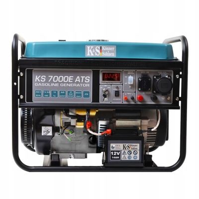 7. KS 7000E ATS petrol generator 5.0kW, 230V, electric start