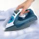 3. Black+Decker BXIR2200E Steam Iron (2200W; White and Blue)