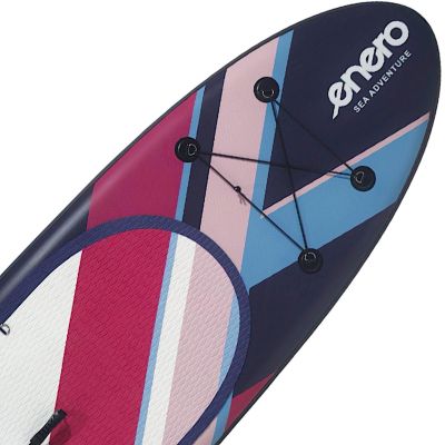 14. SET - ENERO INFLATABLE SUP BOARD 320x81x15CM PURPLE