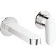 Concealed 2-hole washbasin tap
