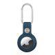 2. Guess Saffiano Vintage Script AirTag case - blue