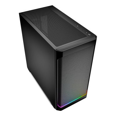 7. Sharkoon MK4 RGB Strip Micro Tower Black