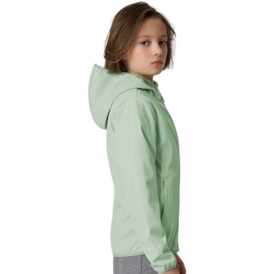 4. Softshell jacket for girls 4F F478 mint 4FJWSS26TSOFF478 47S