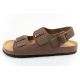 2. Bio Bio Men’s Anatomical Genuine Leather Sandals