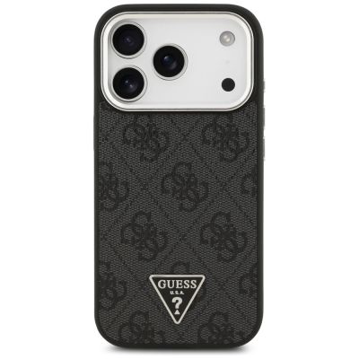 3. Guess 4G Triangle Logo MagSafe case for iPhone 17 Pro - black