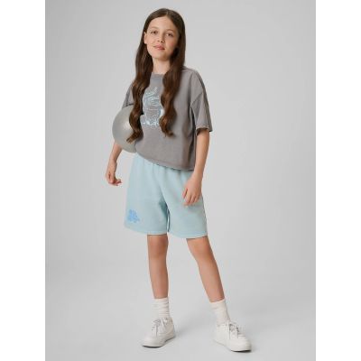 4. Girls' cotton T-shirt 4F 4FJRSS26TTSHF3983-25S