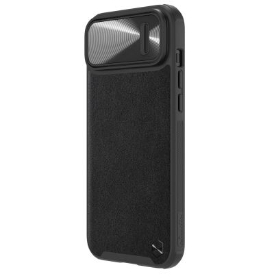 3. Nillkin CamShield Leather S Case iPhone 14 Plus case with camera cover black