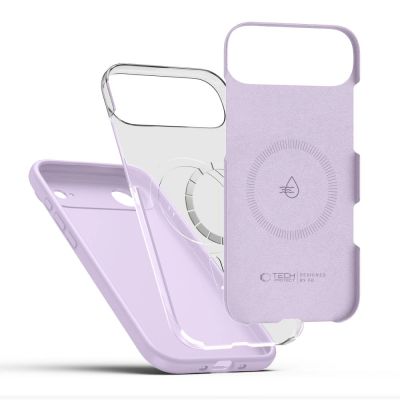 4. Tech-Protect Silicone MagSafe Case for iPhone 17 Air - Purple