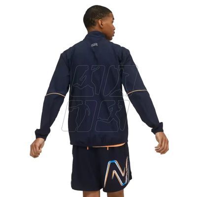 3. New Balance Graphic Impact Run Packable Jacket M MJ21265ECL