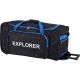 PROWORLD TRAVEL SPORTS BAG WITH WHEELS BLACK/BLUE
