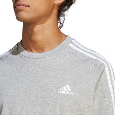6. Adidas Essentials Single Jersey 3-Stripes M IC9337