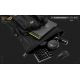 16. ASUS ROG SLASH Backpack Edition 20 Roll-Up Backpack Black Polyester, Waxed Leather (Pull Up)