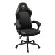 8. COUGAR CGR-FXF-GLB Universal Gaming Chair Upholstered Seat Black, Gold