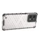 14. Honeycomb case armored cover with a gel frame Realme C31 transparent