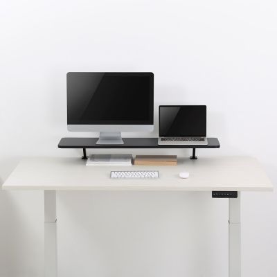 6. Ergo Office monitor tabletop shelf, screw-on, 13"~32", max 20kg, ER-409